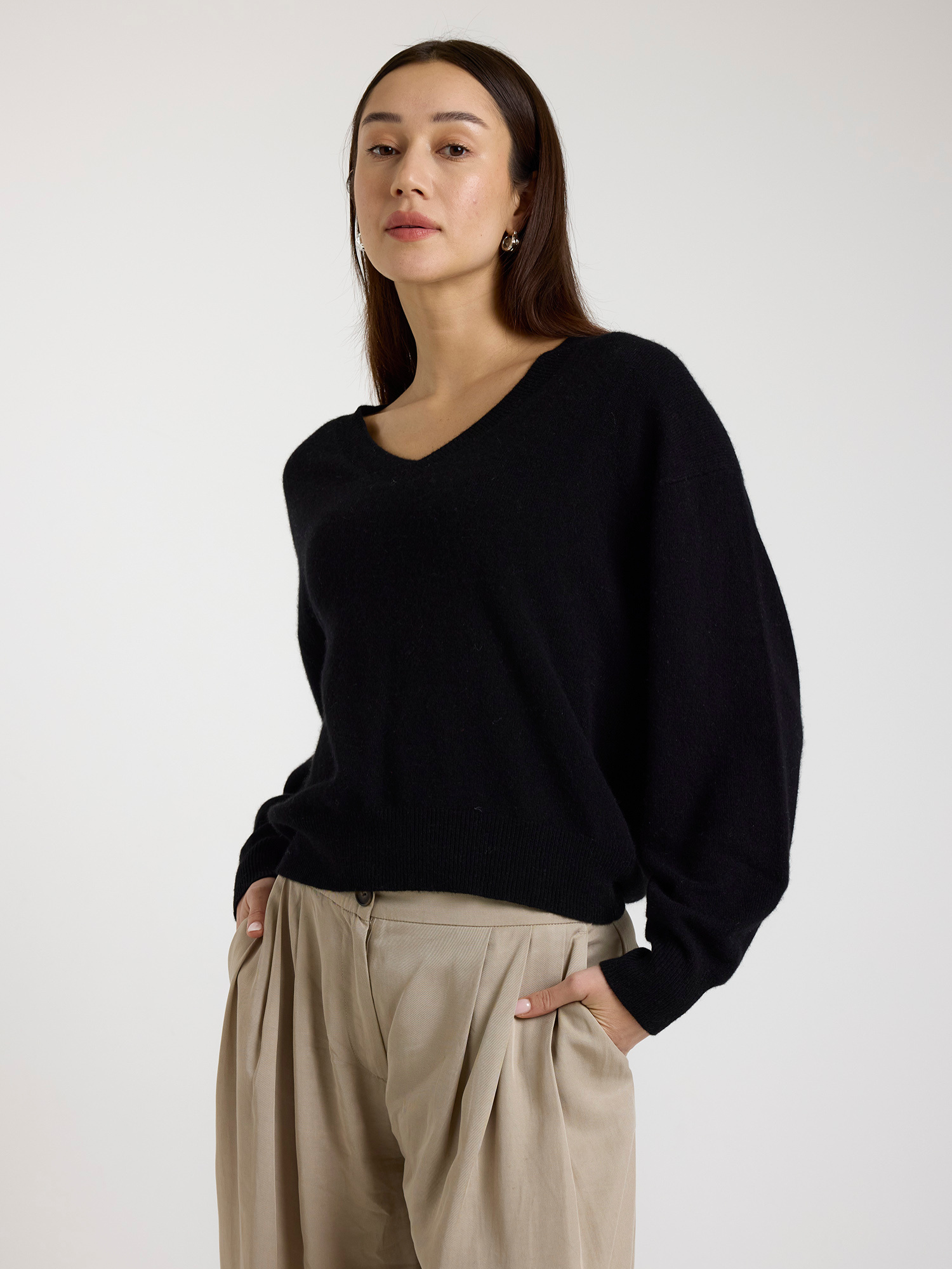 Matilda Cashmere V Neck Jumper